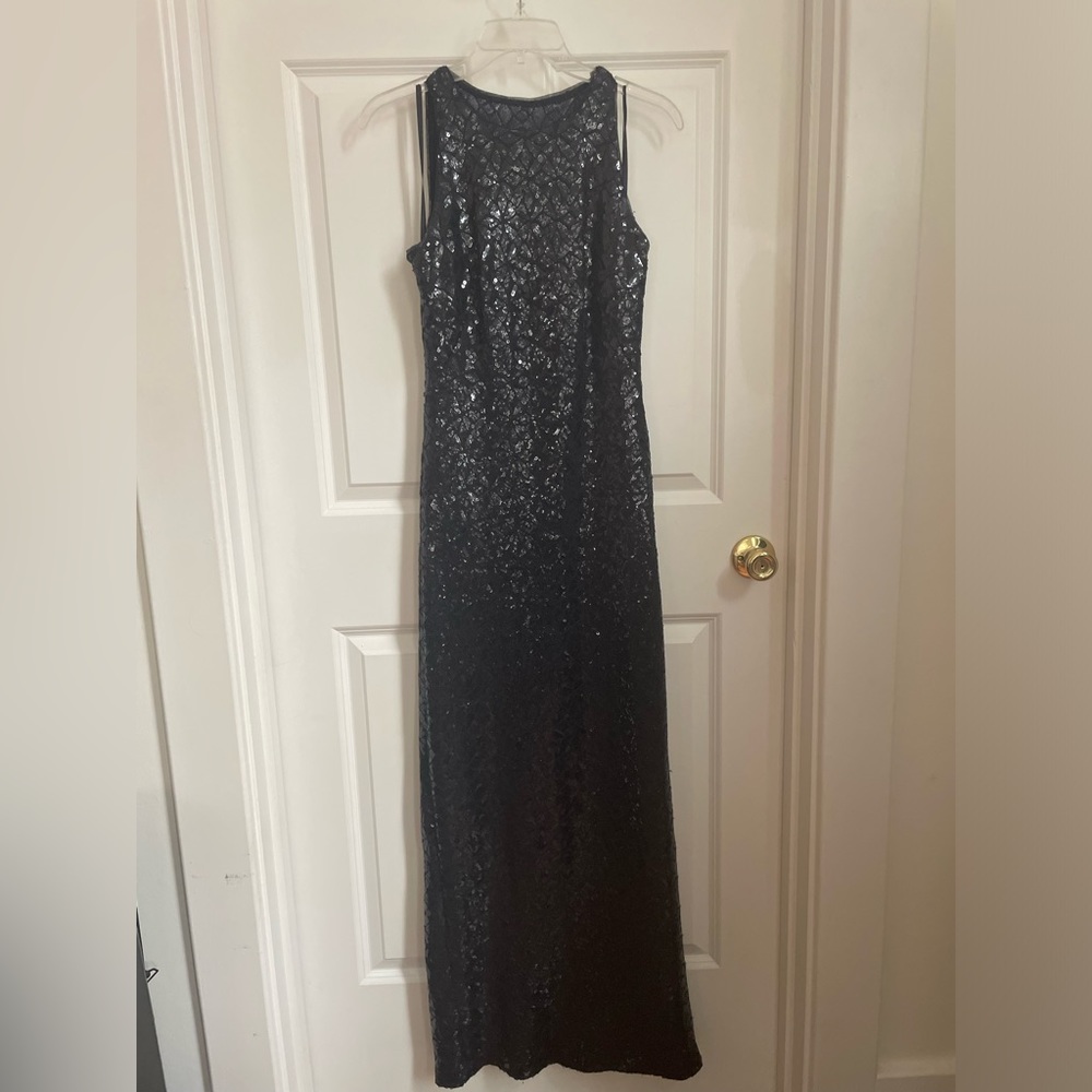 Ralph Lauren Navy Gown